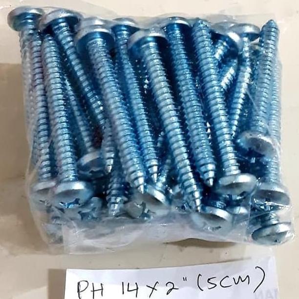 Jual Skrup 5cm PH 14x2 Taping 50 pcs murah | Shopee Indonesia