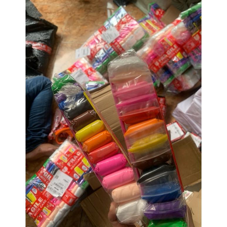 Jual HOT Paket clay isi 5pck (60pcs) 75gr//85gr KEKINIAN | Shopee Indonesia