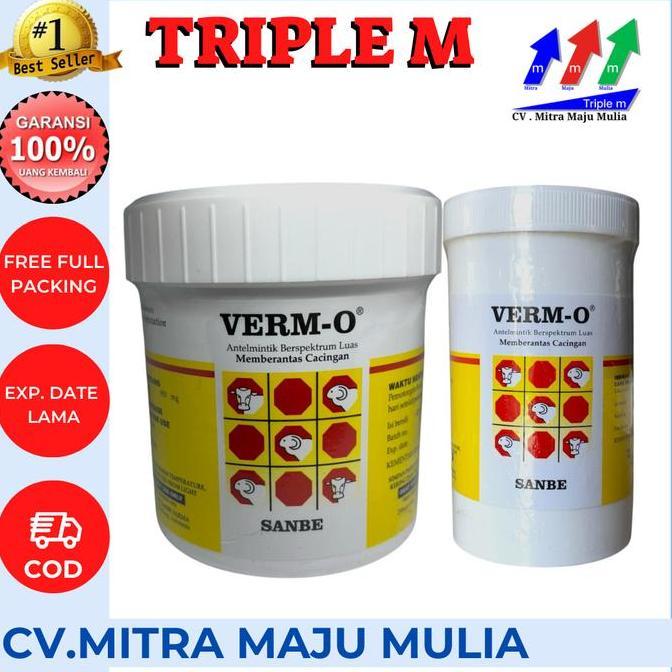 Jual VERM O 1 BOX isi 12 bolus & 42 bolus SANBE - OBAT HEWAN TERNAK ...