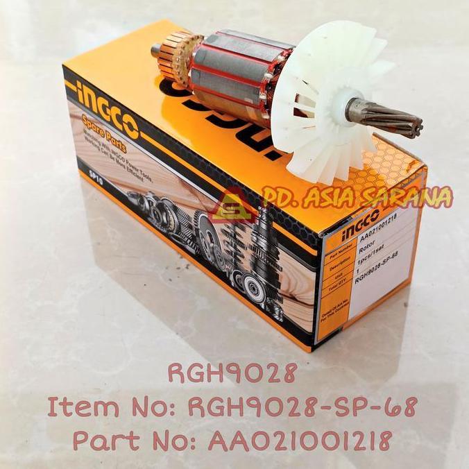 Jual CHERGO Armature INGCO RGH9028-SP-68 Angker Rotary Hammer Drill ...