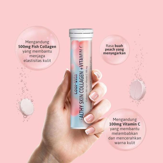 Jual Foirfe- 60 Tablet (3 Tube) Coolvita Collagen Effervescent (1 Tube ...