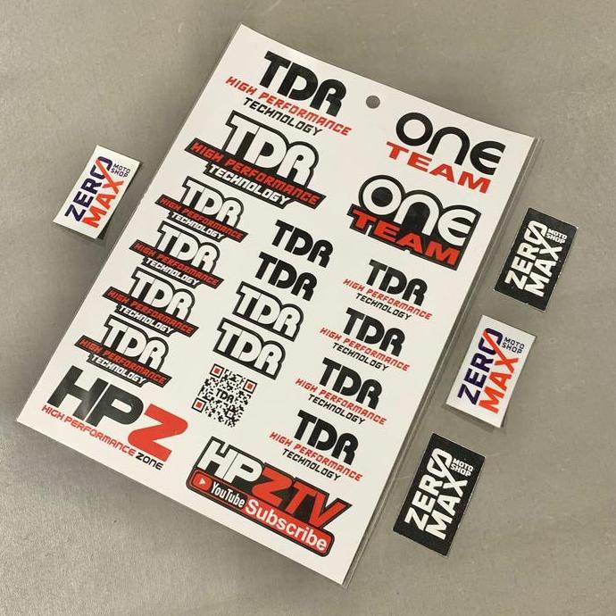 Jual Stiker Sticker Set TDR Racing Original | Shopee Indonesia
