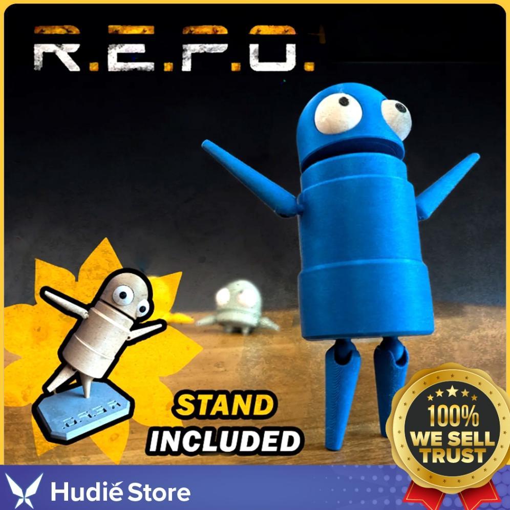 Jual R.E.P.O Robot Articulated Action Figure REPO + Stand Base | Shopee ...