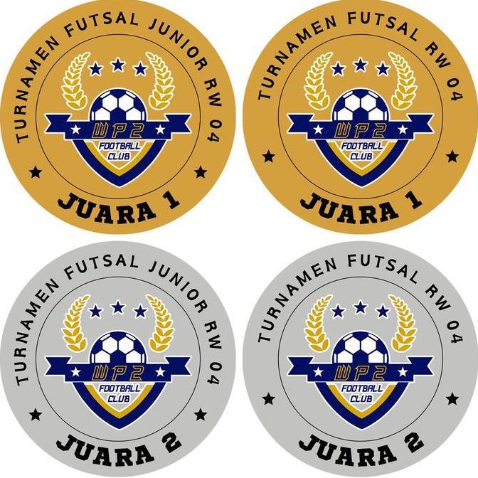 Jual Sticker Medali Resin Medali Akrilik Custom Emas Perak Perunggu dan ...