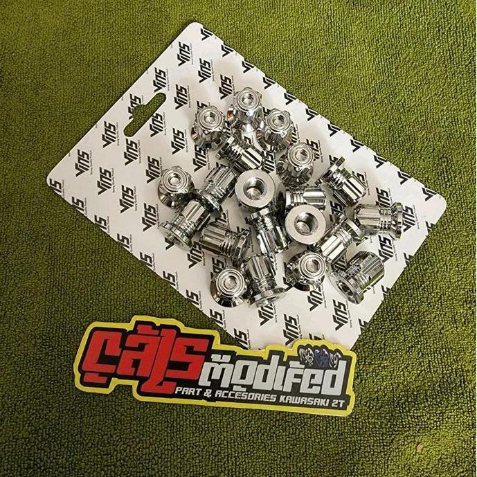 Jual Mur Head Stainless 5G Hexagonal Mur Head Yamaha Matic Dan Ninja ...