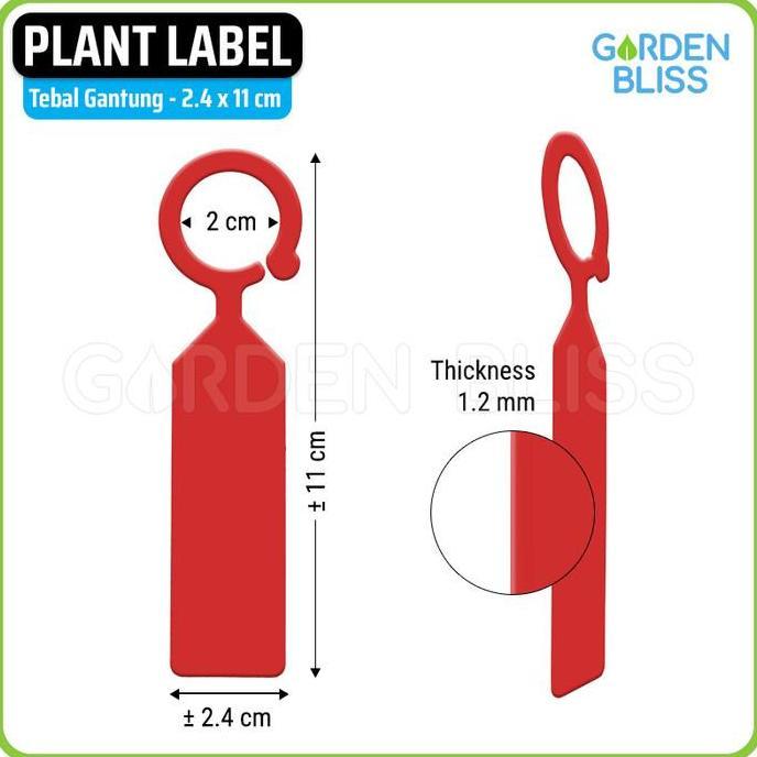 Jual 1 Pack (50 Pcs) - Thick Plant Label Name Tag - Label Penanda ...