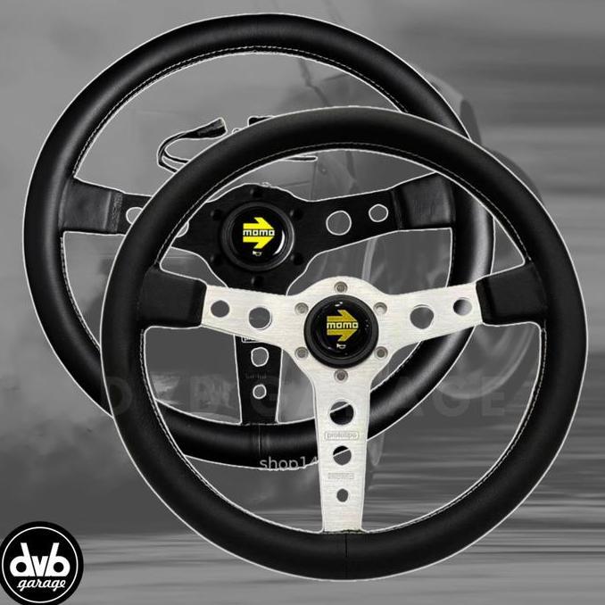 Jual Stir Racing Momo Prototipo Leather - Setir Kulit Steering Wheels ...