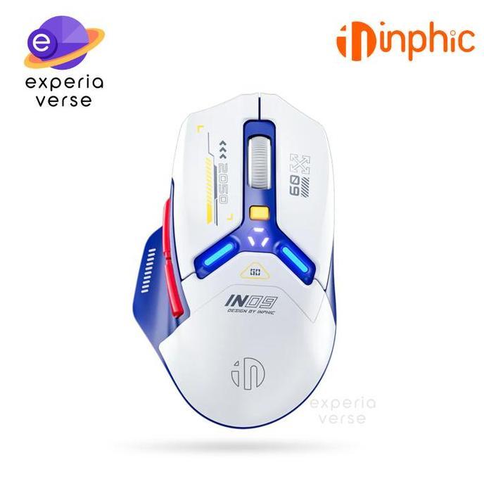 Jual Inphic IN9 Upgrade Wireless Gaming Mouse Tri Mode Bluetooth, 2.4G ...