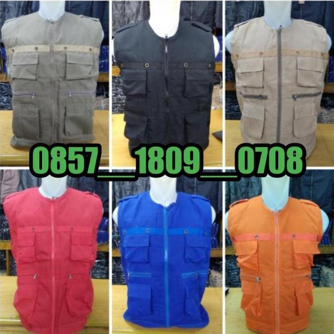 Jual Rompi lapangan rompi tactical rompi multifungsi rompi relawan ...