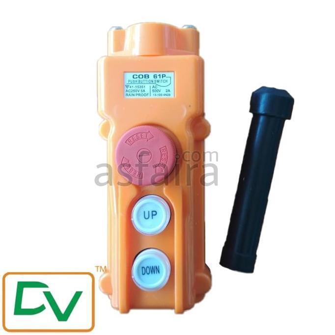 Jual HARGA DISC - Hoist push button switch 2 Tombol emergency | Shopee ...