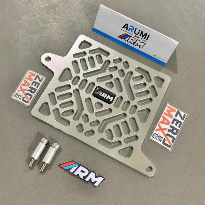 Jual Cover Radiator ARM Arumi Cyber Vario 160 PCX 160 ADV 160 Silver ...