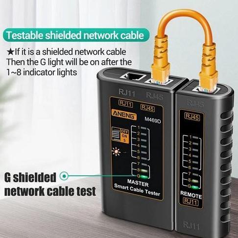 Jual NETWORK CABLE TESTER INTERNET TELEPON INDIKATOR LED - UJI KUALITAS ...
