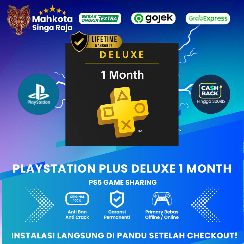 Jual PlayStation Plus Deluxe & Extra 1/3 Month PS4 PS5 - Garansi Uang ...