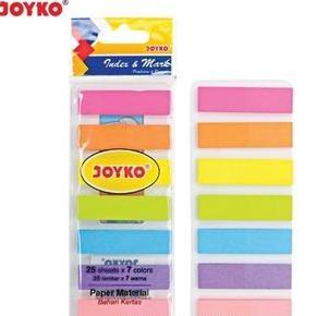 Jual Penanda Pembatas Memo/Mark Sticky Note Joyko Index Kertas (/Box ...