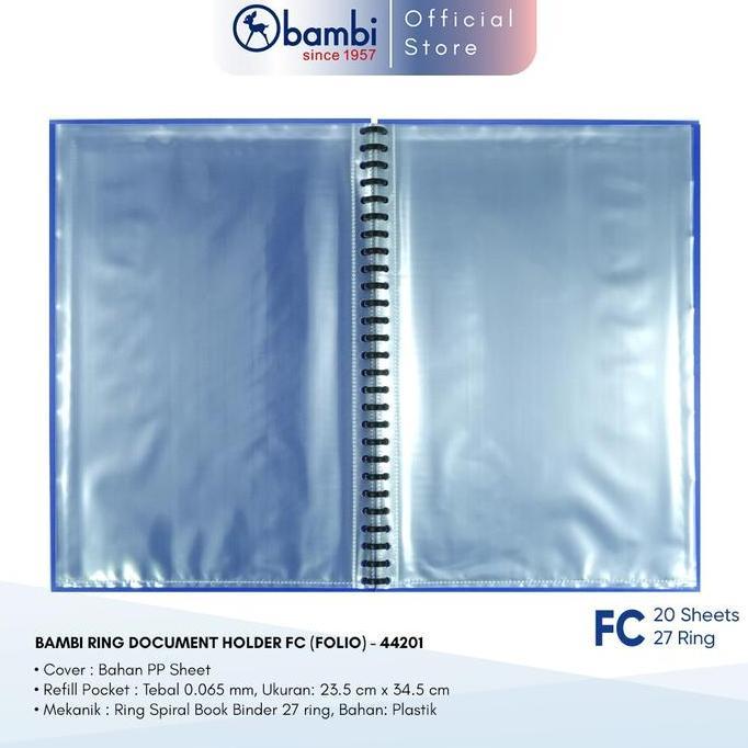 Jual Packen- Bambi Dokumen Folder Folio Tipe Document Pocket Edisi ...
