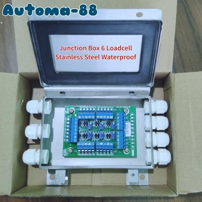 Jual Junction Box Loadcell Stainless 6 input sensor Load Cell ...