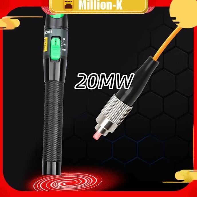 Jual TELENIUM 20MW Visual Fault Locator / VFL Senter Laser Optik ...