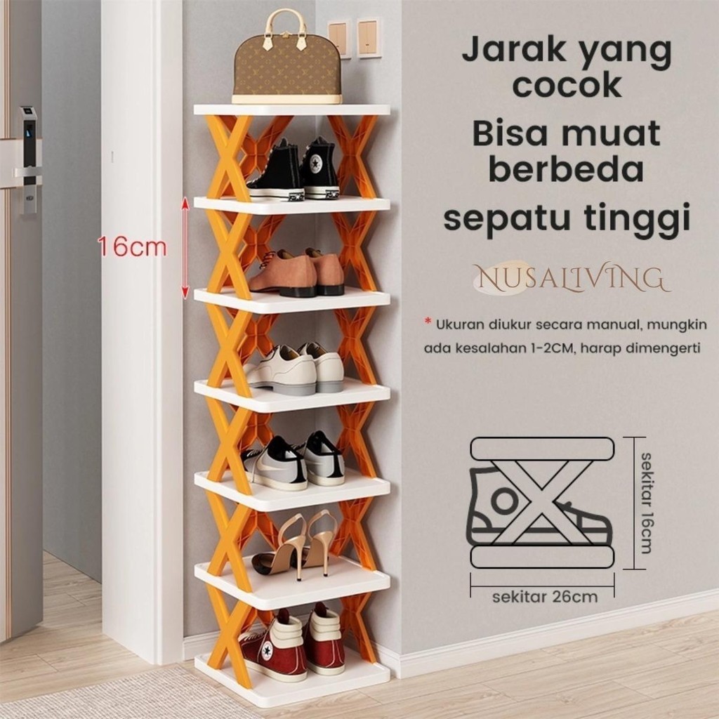 Jual Cod Rak Sepatu X Tempat Rak Sepatu 9 Susun Rak Sendal Tempat ...