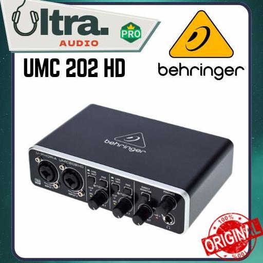 Jual Miuzik- Behringer Umc2Hd / Umc 2 Hd Soundcard With Midas Preamp ...