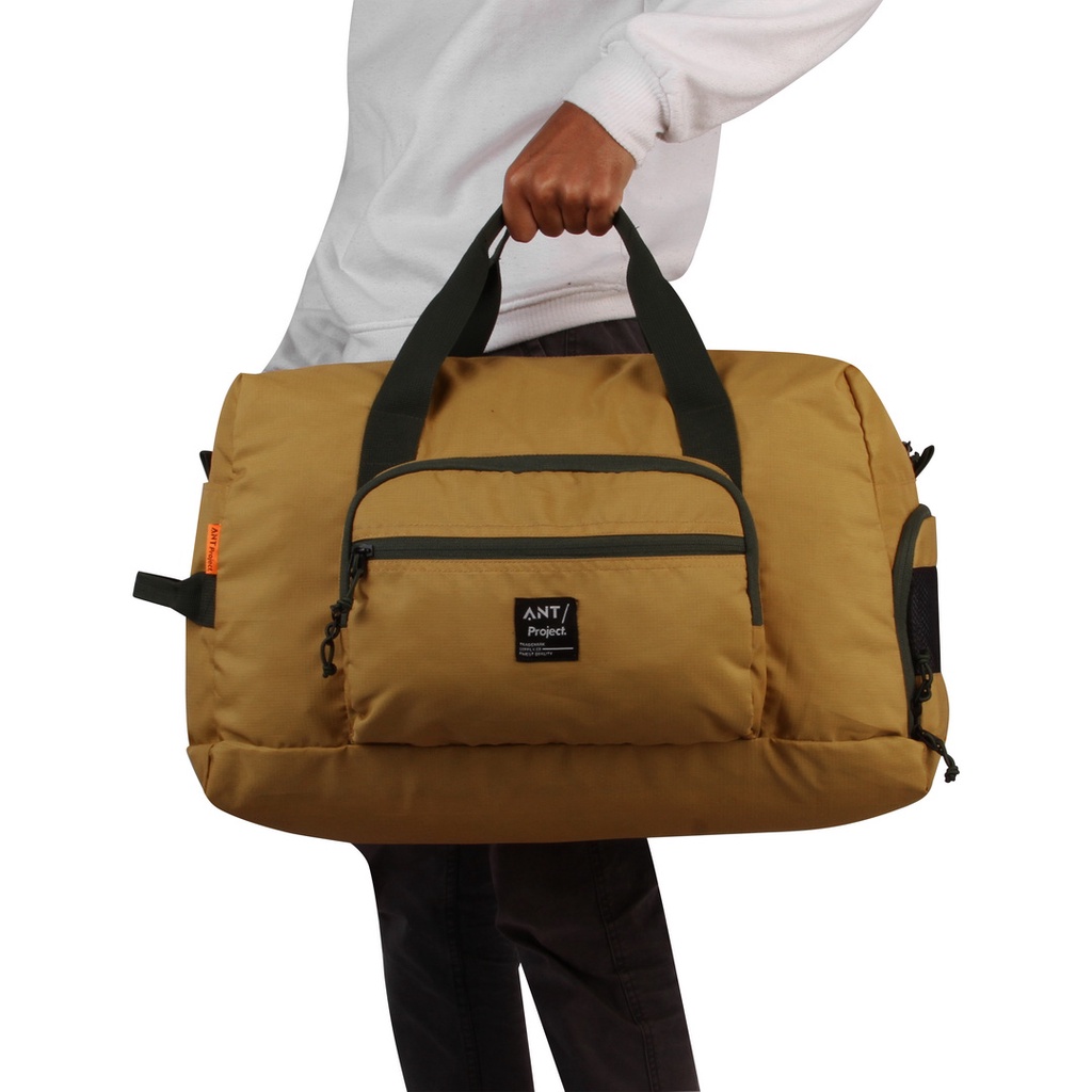 Jual ANT Project - Tas Gym MODULAR Kuning- Tas Travel - Tas Duffel ...