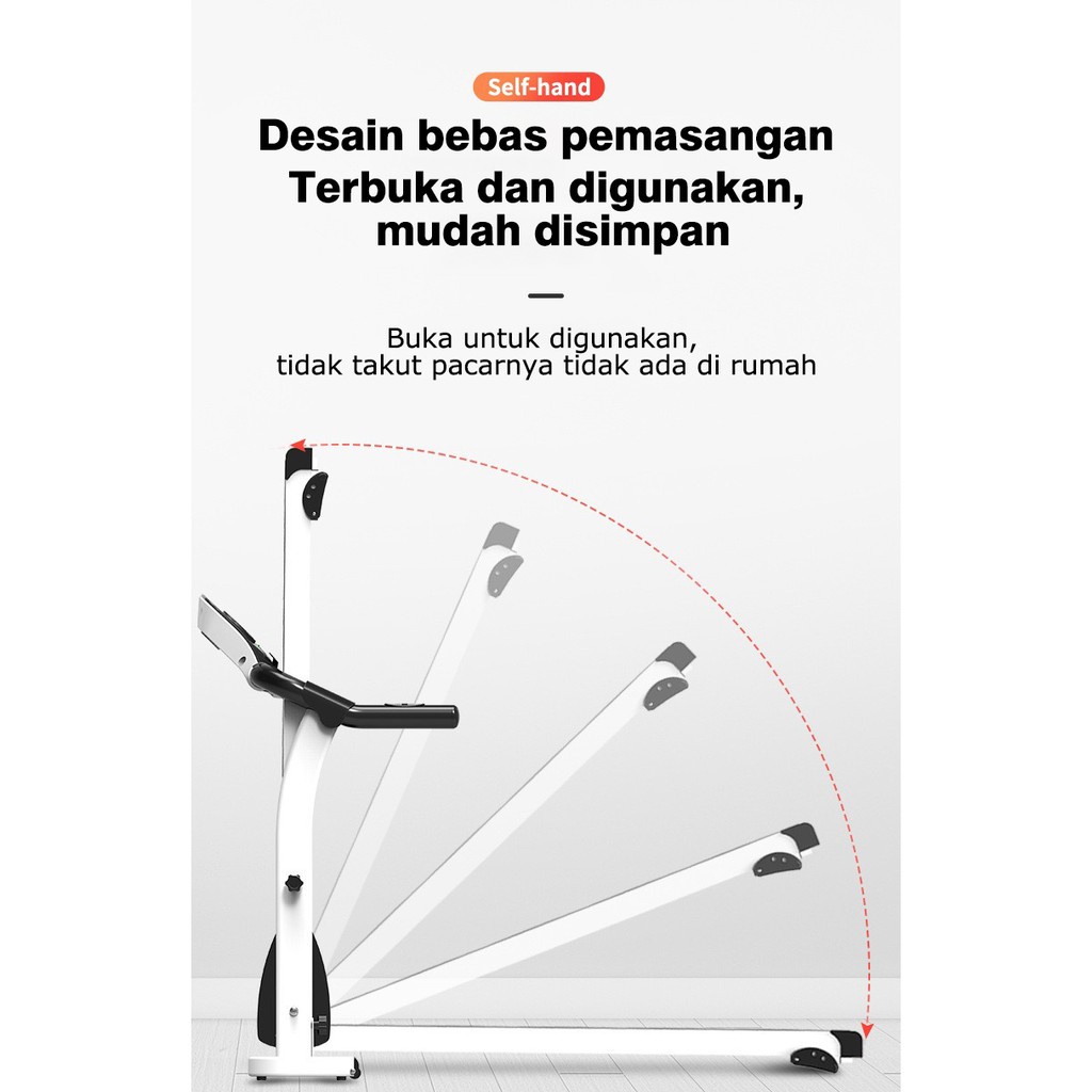 Jual Keep Going Max Treadmill Elektrik Tredmil Listrik 2.0 HP Mesin ...