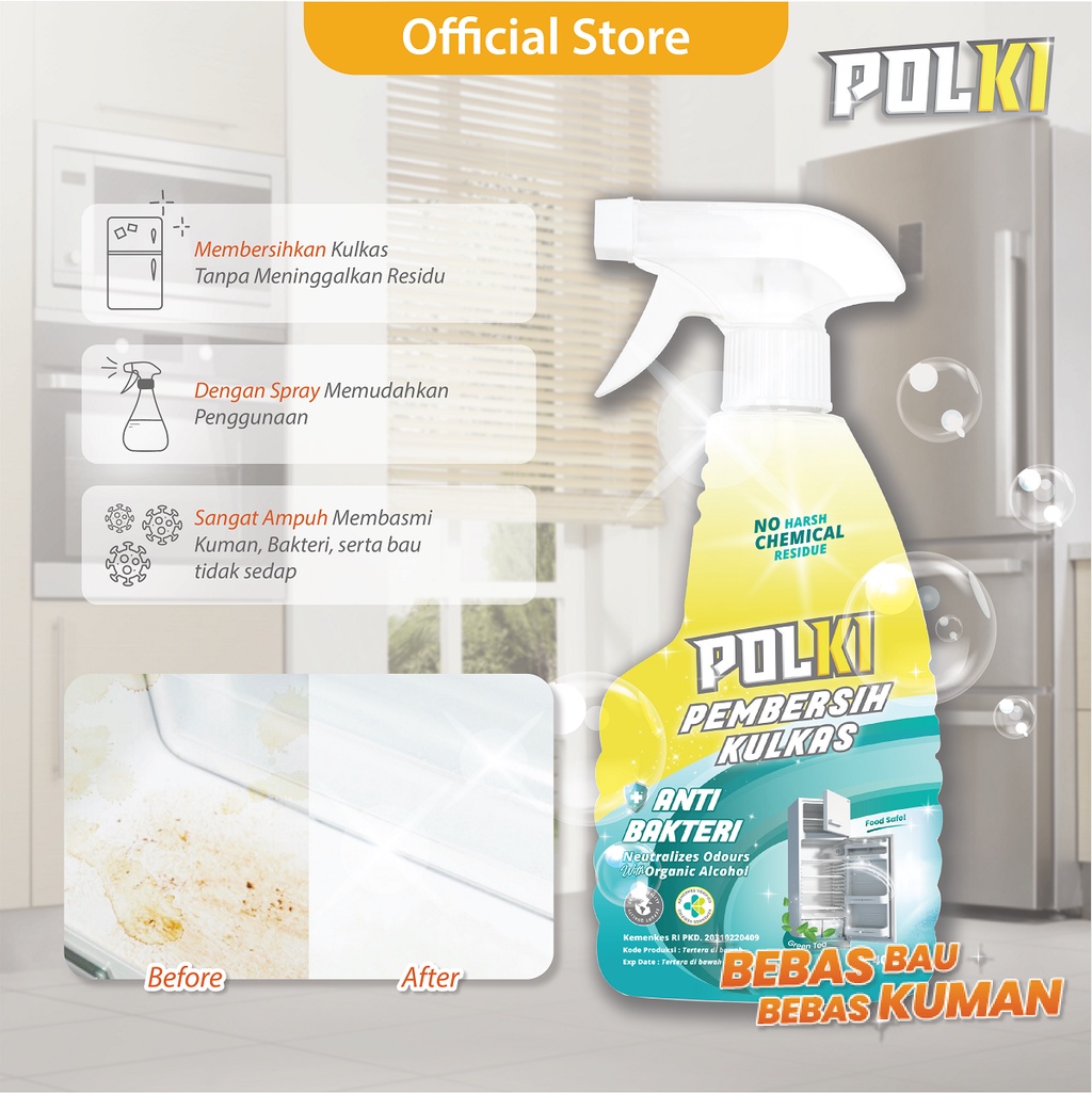 POLKI Pembersih Kulkas