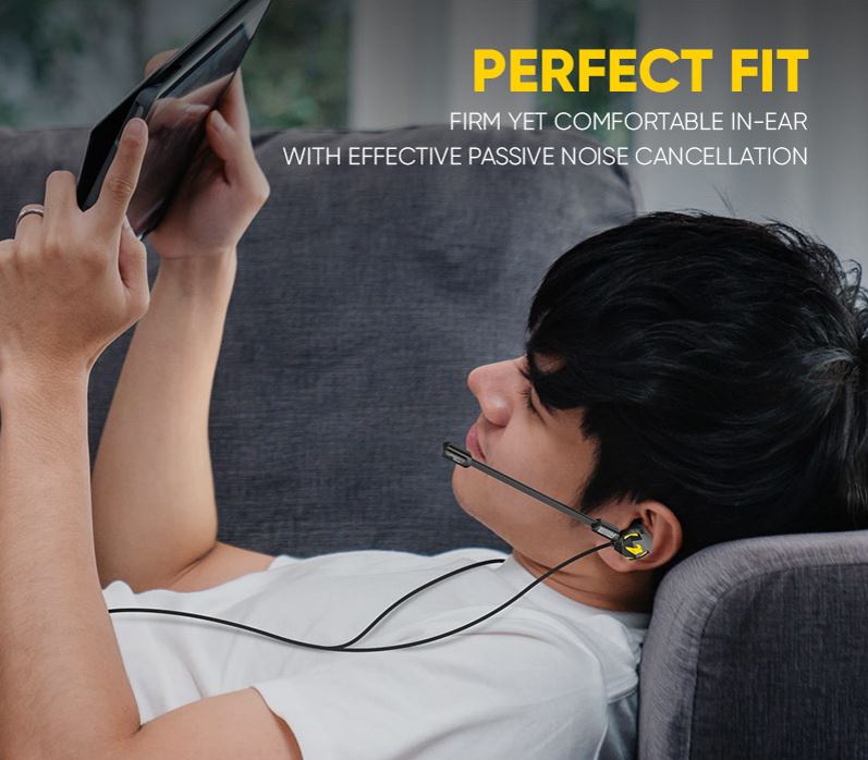 Jual Earphone Gaming Armaggeddon Headset Mobile Gaming WASP 5 Dual