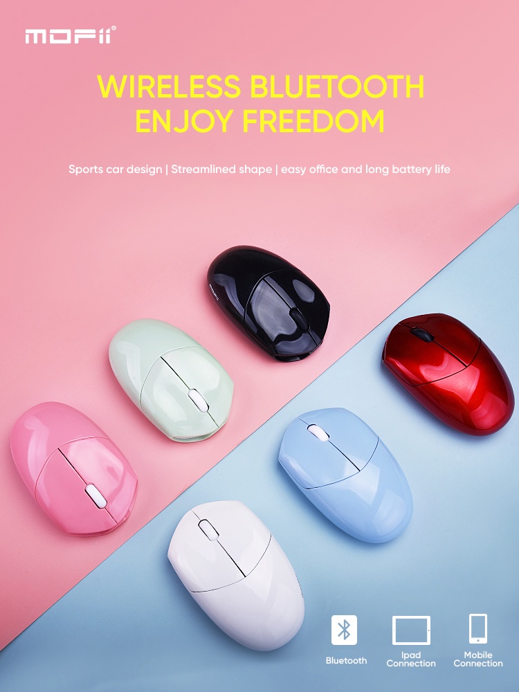 Jual MOFii Mouse Bluetooth Wireless SM398BT | Shopee Indonesia