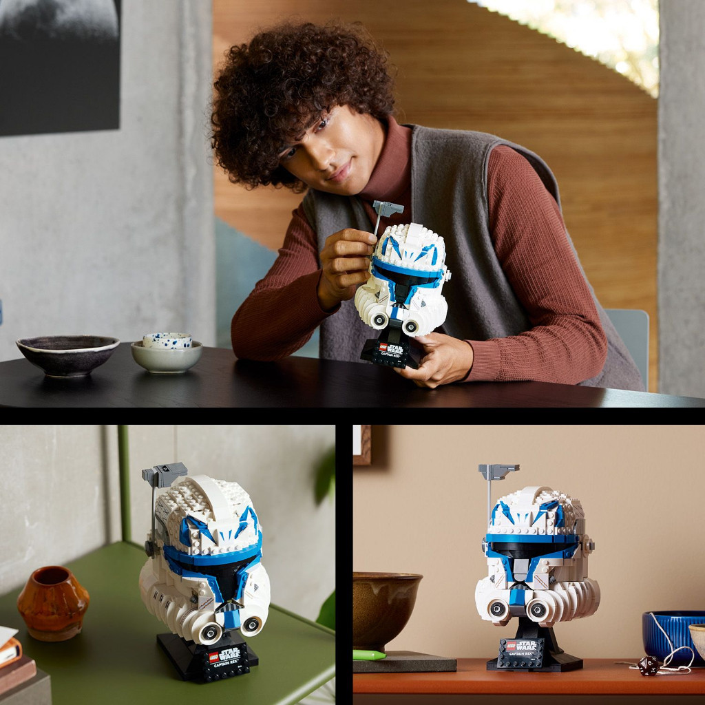 Jual LEGO Star Wars 75349 Captain Rex Helmet Building Toy Set (854 ...