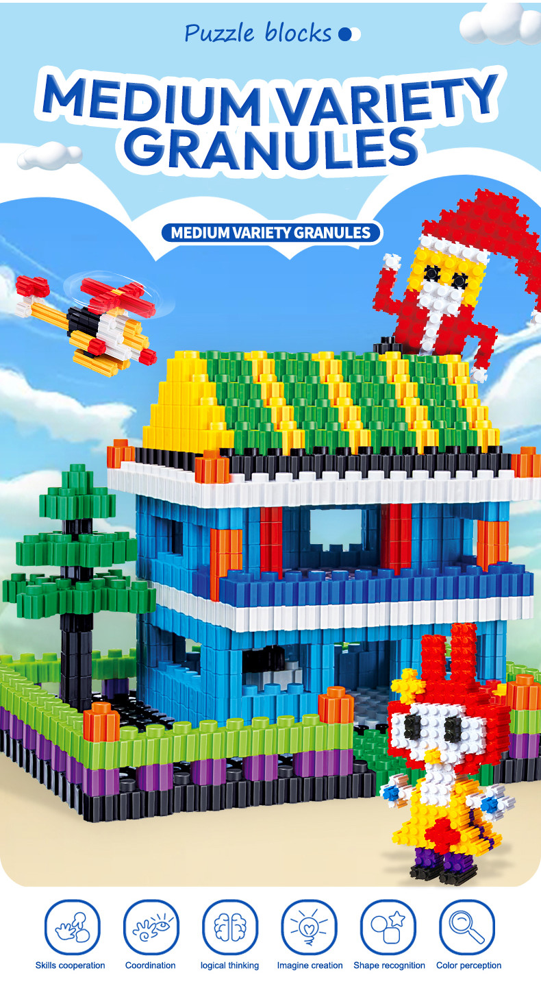 Jual OHSOME Rocket Missile Brick DIY Building Blocks Mainan Rakit ...