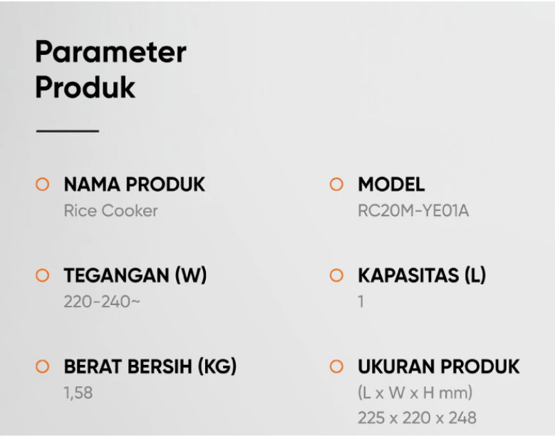 Jual GAABOR Rice Cooker Digital & Analog Magic Com 400W 1L Serbaguna ...