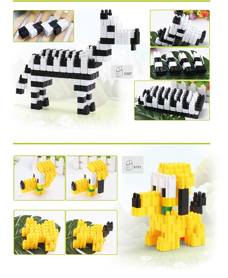 Jual OHSOME Yinerle Brick Balok Blok Bangunan Susun Anak DIY 260pcs ...