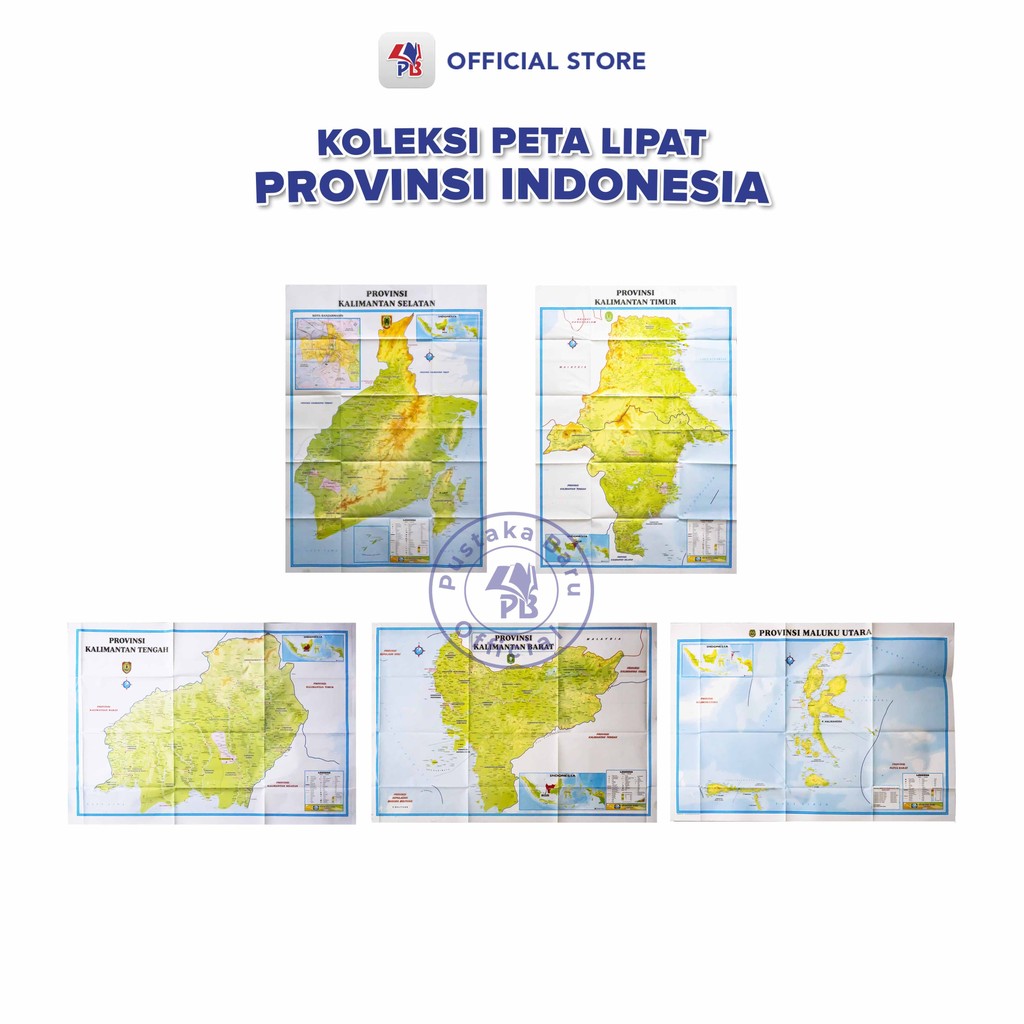 Jual Peta Provinsi : Provinsi Kalimantan Selatan / Provinsi Kalimantan ...
