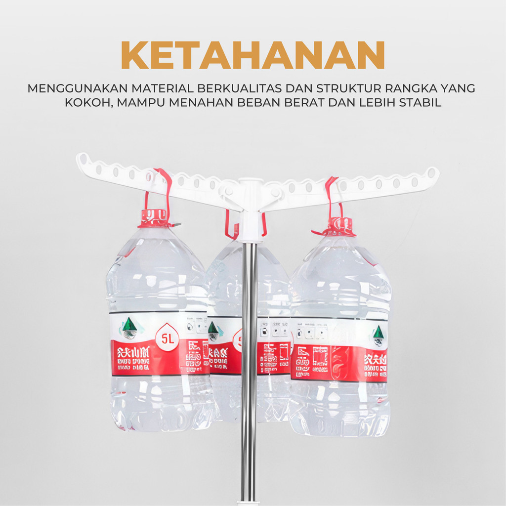 Jual Dreamhome Jemuran Menara Rak Jemuran Baju Lipat Rak Susun Handuk ...