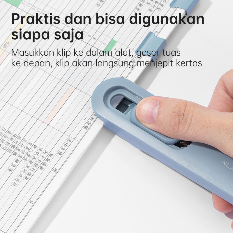 Jual Nusign Fastener Clip Refill / Refill Binder Clip / Isi Penjepit ...