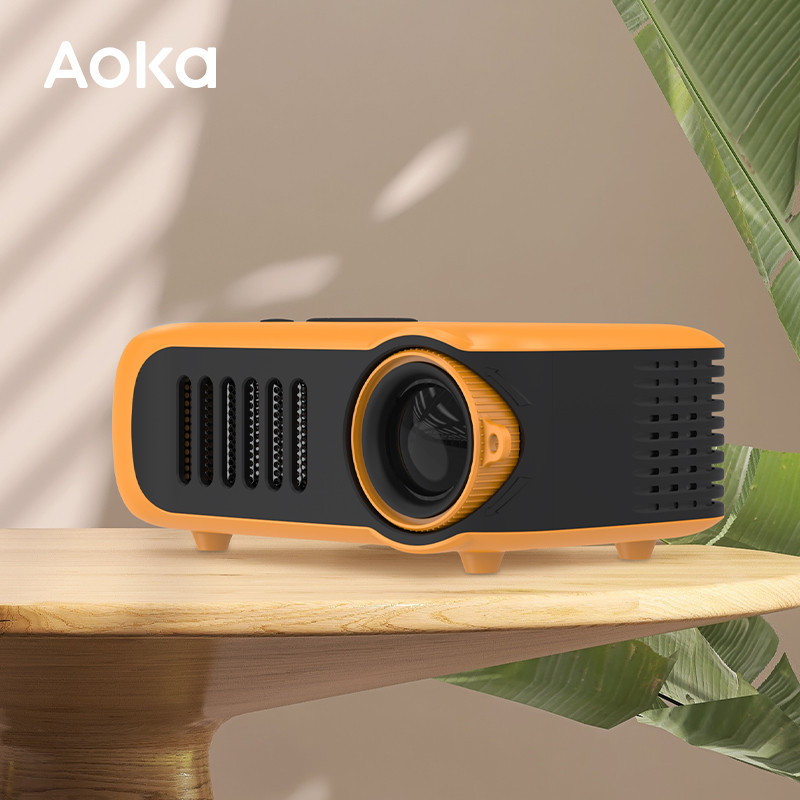 Jual Deli Aoka Home Projector / Proyektor Mini 1000 Lumens Resolusi ...