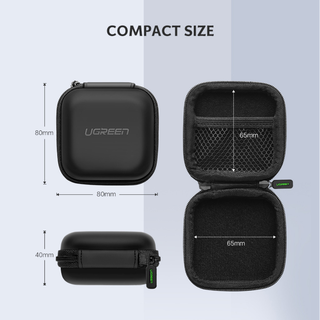 Jual UGREEN Pouch Bag Tas Gadget Mini Charger Kabel Headset OTG ...