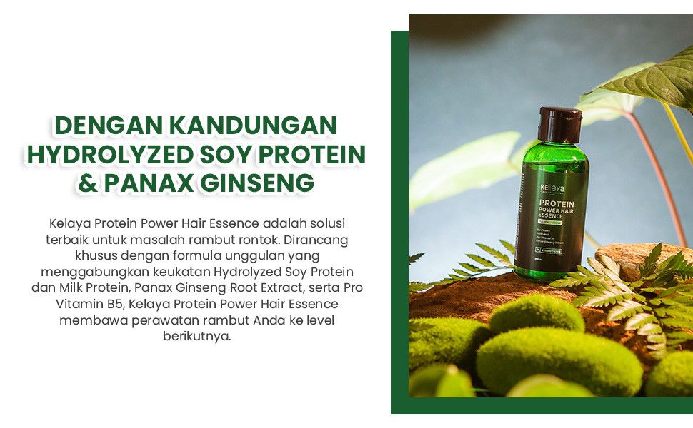 Jual Kelaya Protein Power Hair Essence 100ml Hair Tonic Vitamin ...