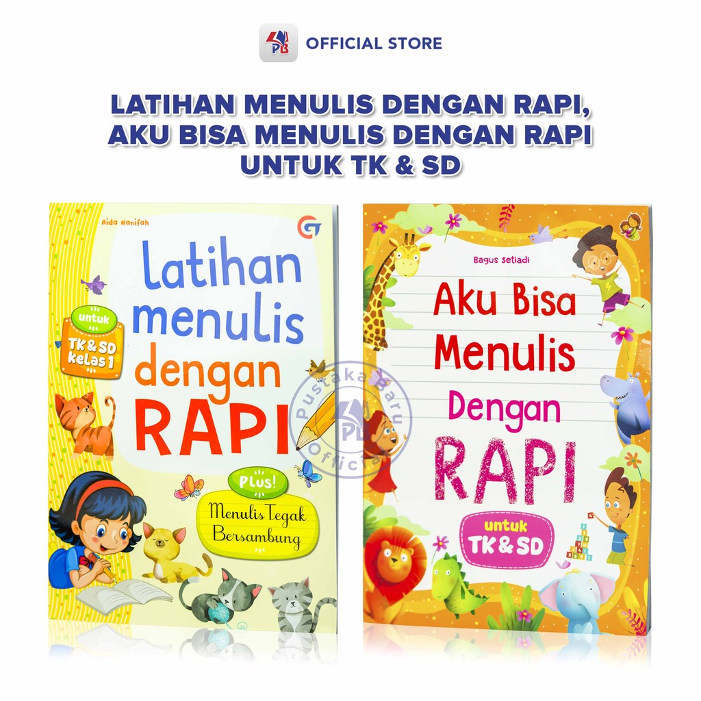 Jual Buku Anak / Aku Bisa Menulis Dengan Rapi Dan Latihan Menulis ...