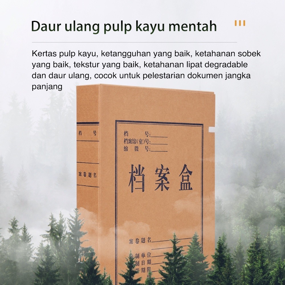 Jual Deli Box File / Kardus File A4 Isi 10 Tebal 50 MM 5925 | Shopee ...