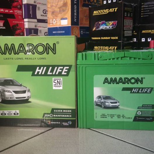 Jual Aki Amaron HiLife 55B24LS HRV CRV Civic Innova Bensin Yaris Mobil