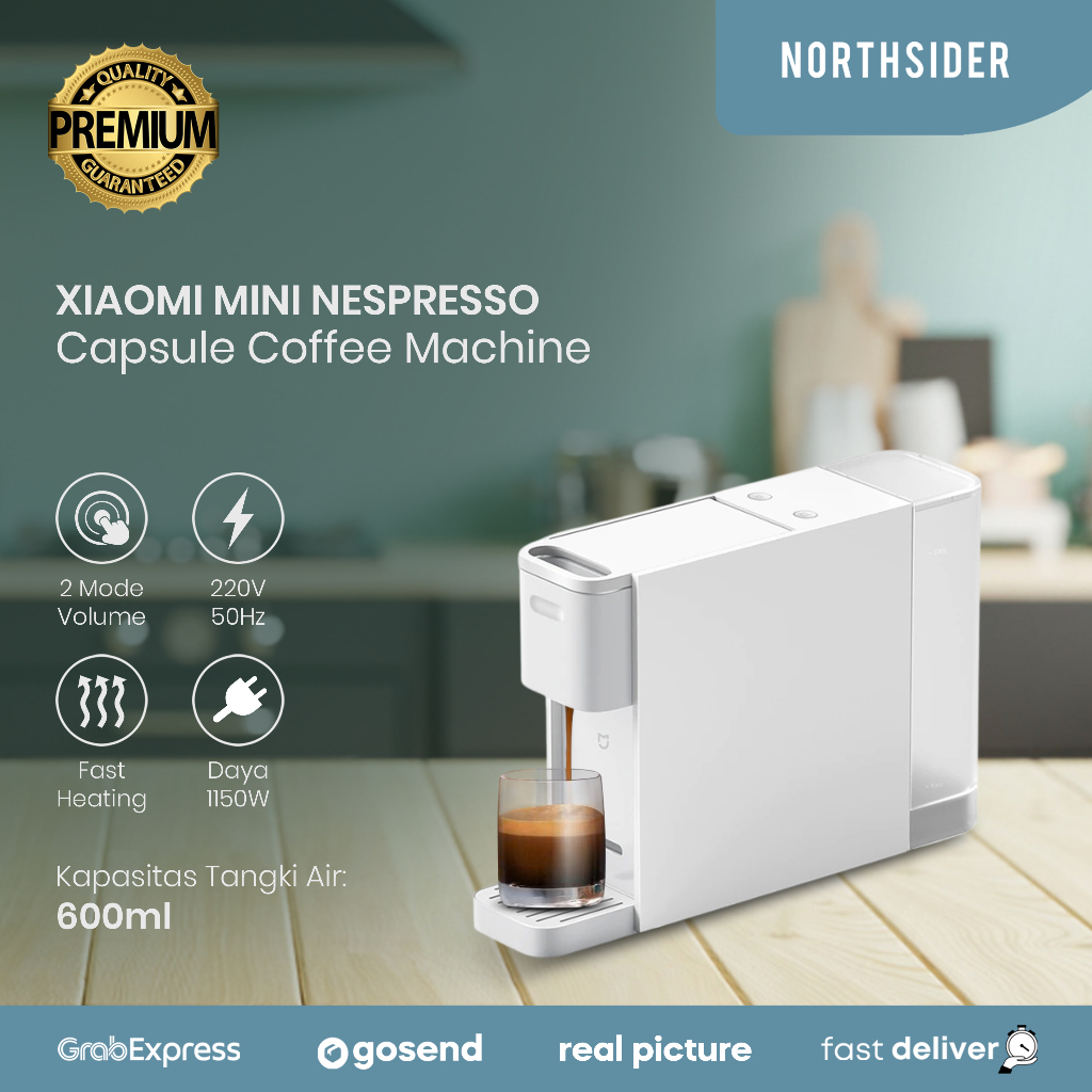 Jual Xiaomi mini nespresso capsule coffee machine mesin kopi kapsul