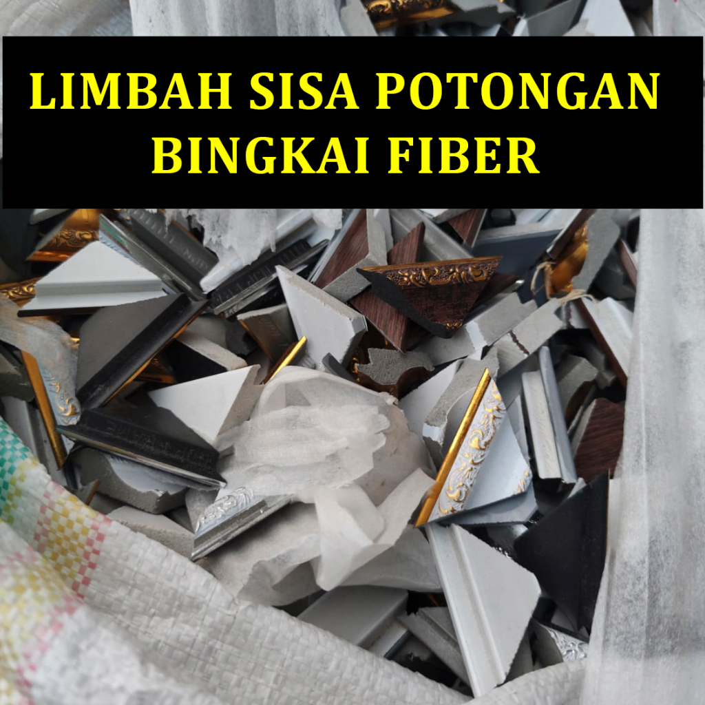 Jual LIMBAH SISA POTONG BINGKAI FIBER POLYFRAME CAMPUR MOTIF UKIR ...