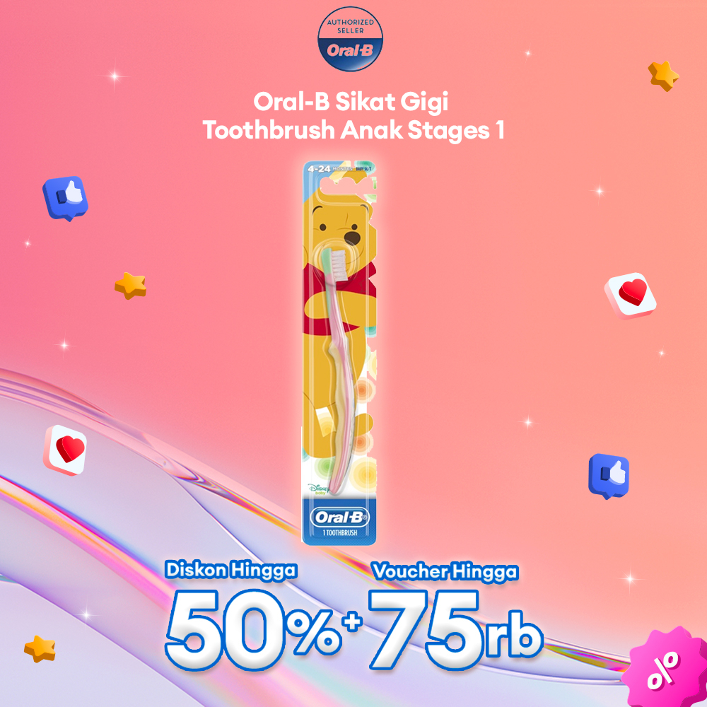 Jual Oral-B Sikat Gigi Toothbrush Anak Stages 1 [P&G] | Shopee Indonesia