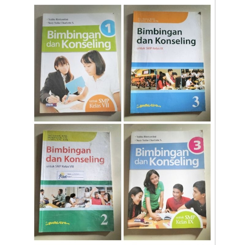 Jual BUKU BIMBINGAN DAN KONSELING SMP KELAS 1 2 3 789 | Shopee Indonesia