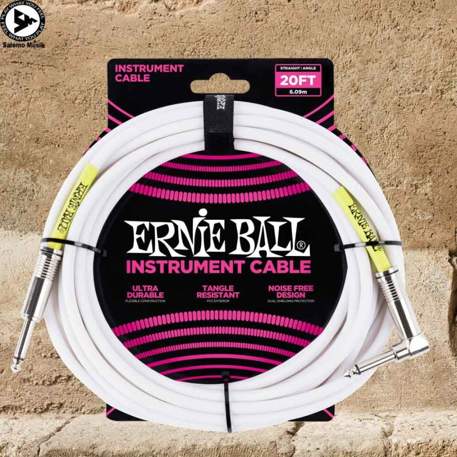 Jual Kabel Jack Ernie Ball 6047 20 Feet Ultraflex Instrument Cable