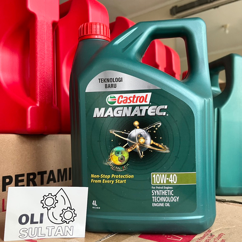 Jual CASTROL MAGNATEC SAE 10W-40 4L | ORIGINAL ENGINE OIL - OLI MOBIL ...