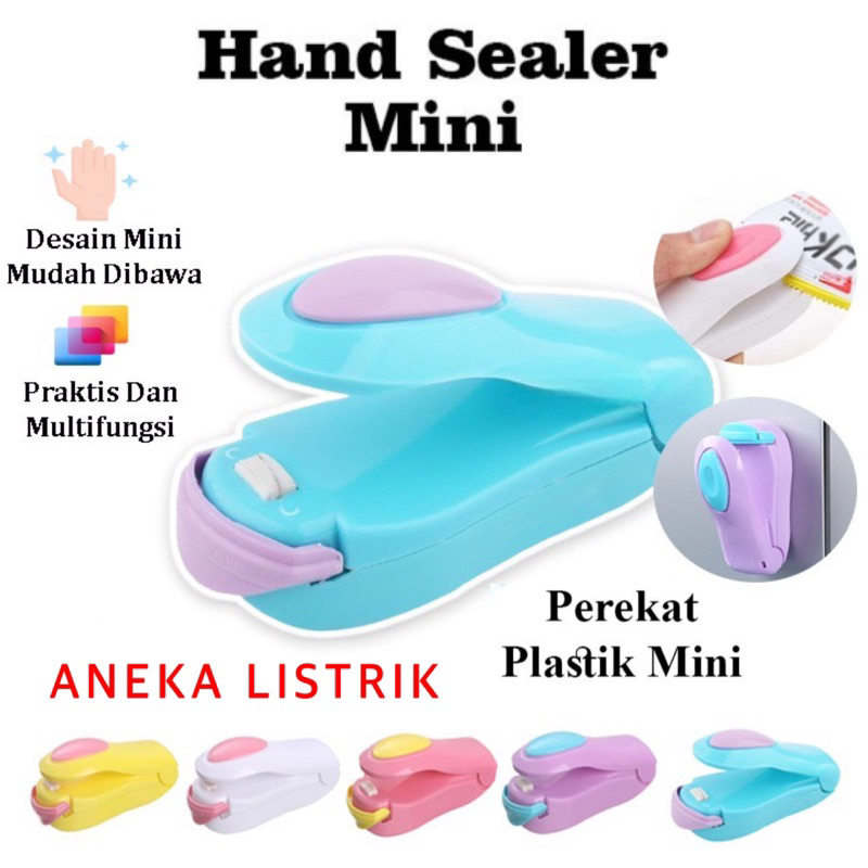 Jual HAND SEALER MINI / ALAT PRESS PEREKAT PLASTIK MAKANAN PEREKAT