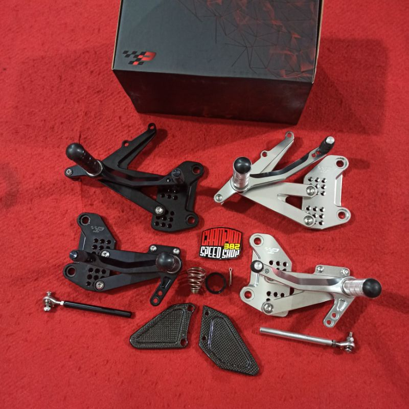 Jual Footstep Step Underbone Racing ProjectONE Full Adjustable Rearset ...