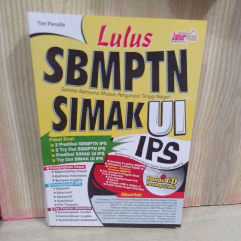 Jual Lulus SBMPTN SIMAK UI IPS Shopee Indonesia